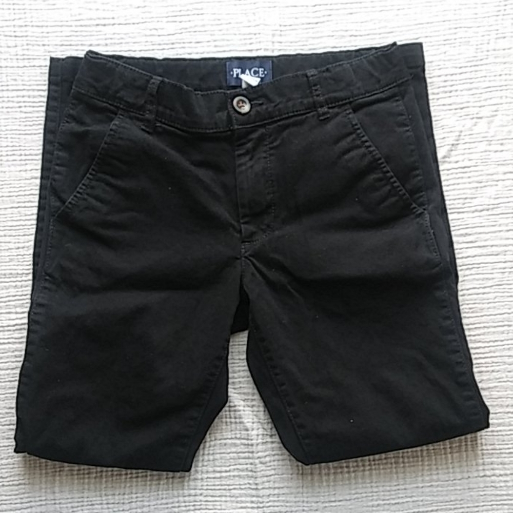 Children's Place black uniform pants 7/8